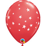 Contempo Stars - Red 50 Pack 11″ Balloon