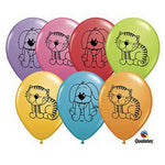 Cuddly Kitten & Puppy Assortment 11″ Latex Balloons (50 count)