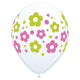 Daisies, Dots, & Hearts 11″ Latex Balloons (6 count)