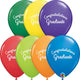 Graduation Script 11″ Latex Balloons (6 count)