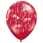 I Love You-a-round 11″ Latex Balloons (6 count)