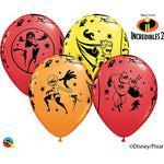 Incredibles 2 11″ Latex Balloons (25 count)