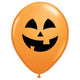 Jolly Jack Pumpkin 11″ Latex Balloons (6 count)