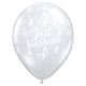 Just Married Butterflies-a-round 11″ Latex Balloons (6 count)