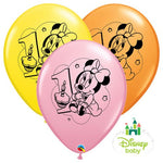Minnie 1st Birthday 11″ Latex Balloons (25 count)