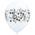 Music Notes Wrap 11″ Latex Balloons (6 count)