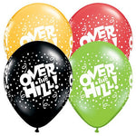 Over The Hill! Confetti Wrap 11″ Latex Balloons (50 count)