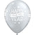 Silver New Year Confetti Dots 11″ Latex Balloons (6 count)