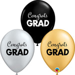 Simply Congrats Grad - Assorted 11″ Latex Balloons (50 count)