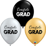 Simply Congrats Grad - Assorted 11″ Latex Balloons (6 count)