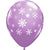 Snowflakes-a-round - Spring Lilac 11″ Latex Balloons (6 count)