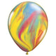 Superagate - Traditional 11" 5 Pack Latex Balloons