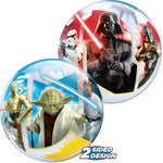 Star Wars 12″ Bubble Balloons (10 count) (air-fill Only)