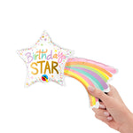 Birthday Star Mini Shape (air-fill Only) 14″ Balloon