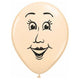 Woman's Face 16″ Latex Balloons (50 count)