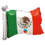 Mexican Flag Shape (air-fill Only) 17″ Balloon