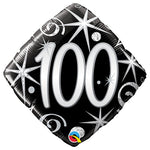 100 Elegant Sparkles & Swirls 18″ Balloon