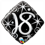 18 Elegant Sparkles & Swirls 18″ Balloon