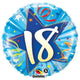 18 Shining Star - Bright Blue 18" Foil