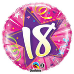 18 Shining Star - Hot Pink 18" Foil
