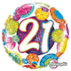 21 Big Dots & Glitz 18" Foil