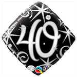 40 Elegant Sparkles & Swirls 18″ Balloon