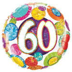 60 Big Dots & Glitz 18" Foil