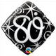 80 Elegant Sparkles & Swirls 18" Foil