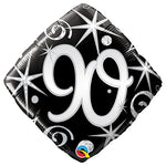 90 Elegant Sparkles & Swirls 18″ Balloon