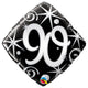 90 Elegant Sparkles & Swirls 18" Foil