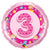 Age 3 Pink Fairies 18″ Balloon