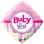 Baby Girl Dots & Stripes 18″ Balloon