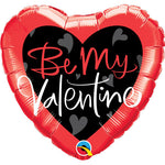Be My Valentine Script 18″ Balloon