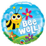 Bee Well! Flowers 18″ Balloon