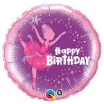 Birthday Ballerina 18" Foil