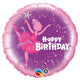Birthday Ballerina 18" Foil