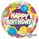 Birthday Big Dots & Glitz 18" Foil