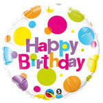 Birthday Big Polka Dots 18″ Balloon