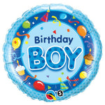 Birthday Boy - Blue 18″ Balloon