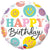 Birthday Colorful Smiles 18″ Balloon