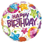 Birthday Dazzling Sweets 18″ Balloon
