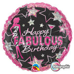 Birthday Fabulous 18″ Balloon