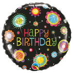 Birthday Funky Dots 18″ Balloon