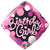 Birthday Girl Pink & Black 18″ Balloon