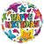Birthday Multiple Stars 18″ Balloon