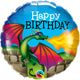 Birthday Mythical Dragon 18" Foil