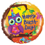 Birthday Owl 18″ Balloon