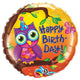 Birthday Owl 18″ Balloon