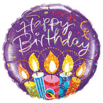 Birthday Party Candles 18″ Balloon