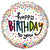Birthday Sprinkled Dots 18″ Balloon